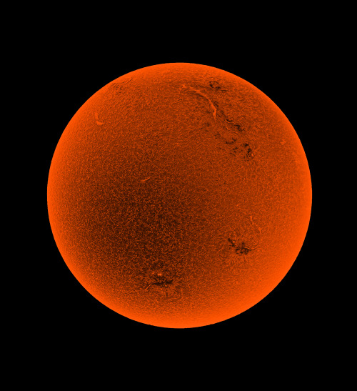 just–space - Solar disk in H-alpha [1,925 x 2,103]