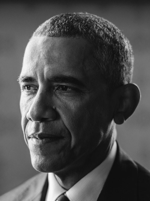 geordiewood - President Obama for Bloomberg Businessweek (2016)