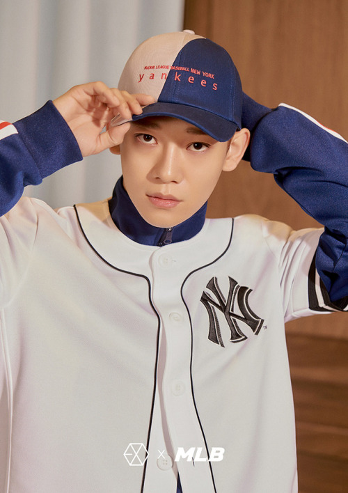 MLB Korea Website Update with Chen - LOOKBOOK EXO X MLB...