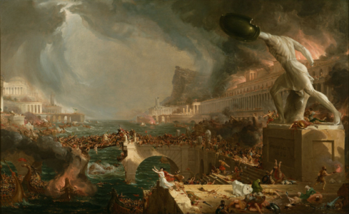 ladylabsinthe - Thomas Cole (1801-1848)The Course of Empire - “The...