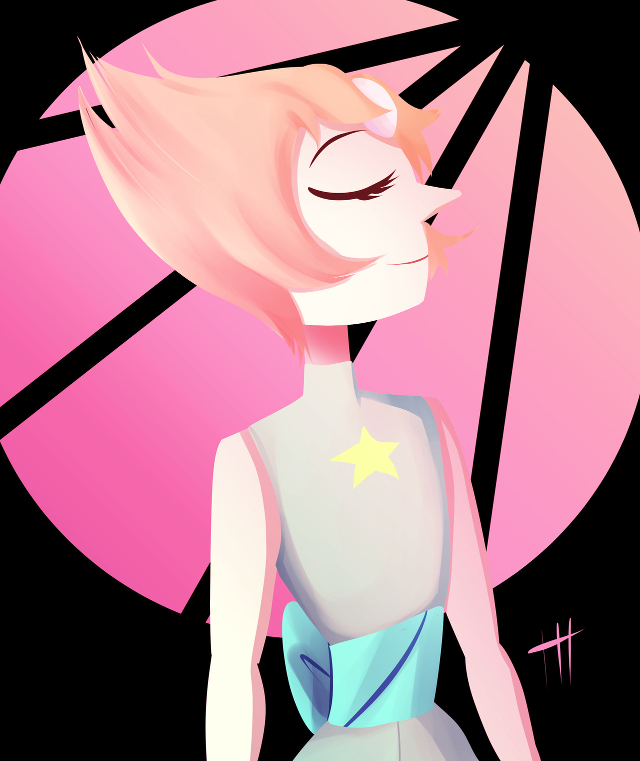 I had an old drawing of pearl I just had laying around, so I decided I’d redraw it. If you like what I do, and want me to do more of it, consider buying me a coffee!