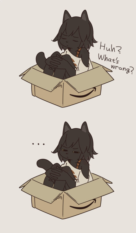 s1120411:A black cat girl~