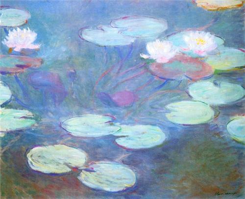 lonequixote - Claude MonetWater Lilies (1899)(via...