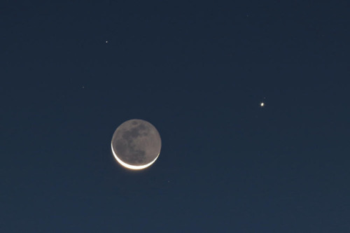 astronomyblog - Conjunction - Moon and JupiterImage credit -  Joe...