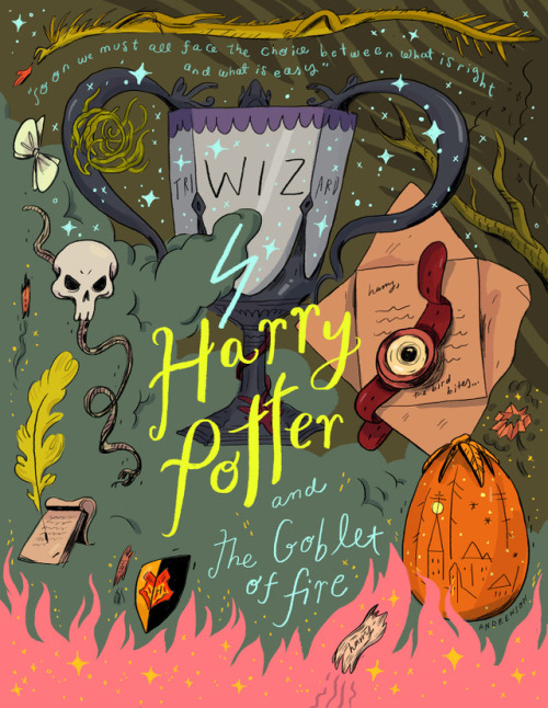 thepostermovement:Harry Potter movie posters by Natalie...