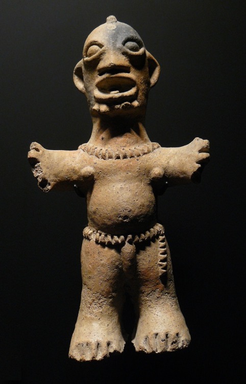 lionofchaeronea - Terracotta statuette of the Koma people of...