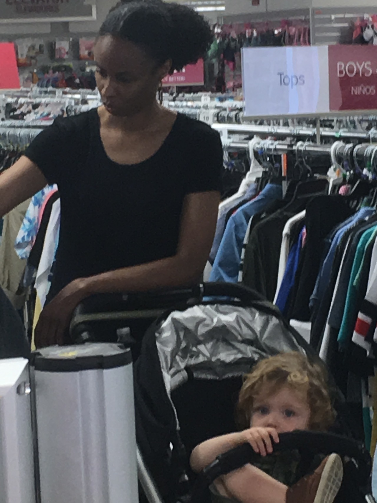 I saw this Nanny absolutely ignoring this child as he begged for milk. He wined and cried. It was heartbreaking. She never spoke a word to him nor comforted him and of course didn’t give him his milk. She continues to shop as others around her shake...