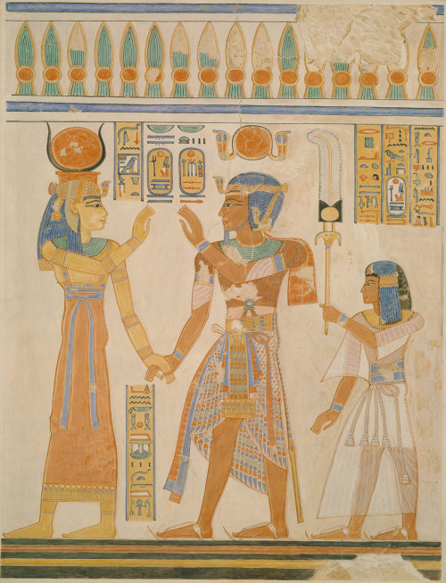 dwellerinthelibrary - awesomepharoah - Ramesses III and Prince...