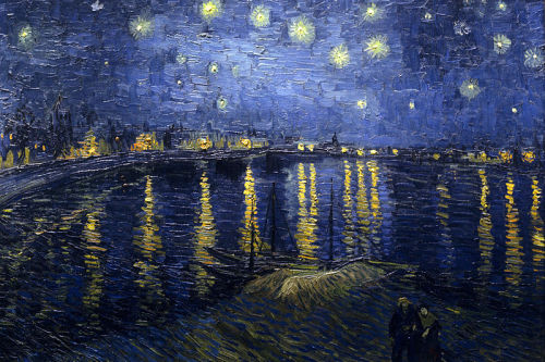 soulmadebyart:Starry Night Over the Rhone, 1888, Musée...