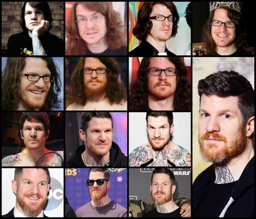 patrickstumpforlife - Fall out boy though the years. 2001-2018 
