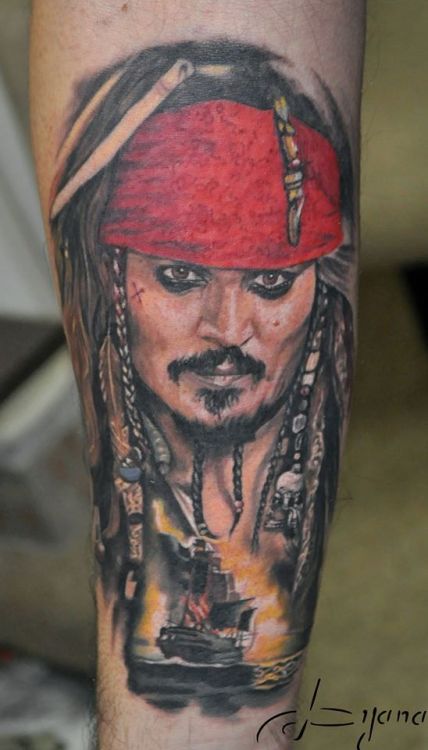 Jack sparrow tattoo  Tumblr