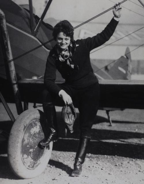 historicaltimes - Louise McPhetridge Thaden was an aviatrix who...
