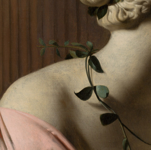achasma:Trompe l'Oeil with a Bust of Venus (detail) by Caesar...