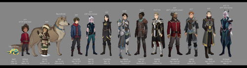 dragonprinceofficial:dragonprinceofficial:Our full lineup of...