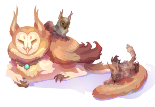 peregyr - a momma griffon with babs!(sponsored by ArenaNet)