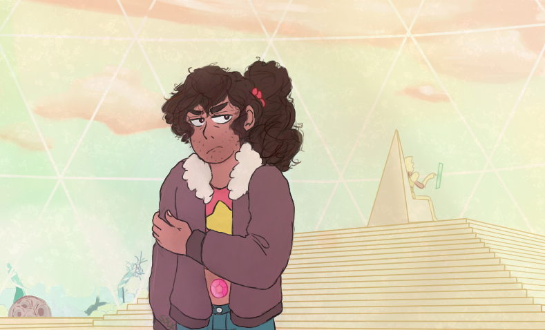 I did a Steven Universe Redraw, I can’t lie I love Stevonnie so much guys look at them they’re great.