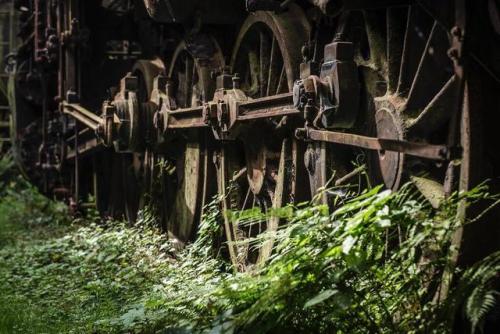 abandonedandurbex:Abandoned German steam locomotive by Stephane...