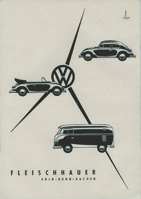 elza32358 - Volkswagen dealer advertisement ca. 1959.