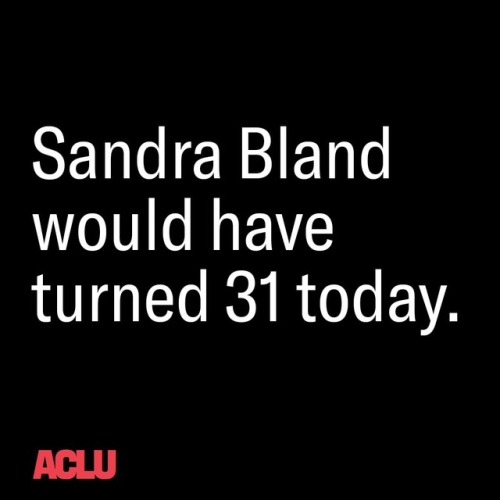 odinsblog:Sandra Bland. February 7, 1987 - July 13, 2015