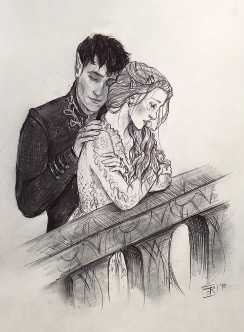 wingsofanillyrian - lizthefangirl - The High Lord and Lady of the...