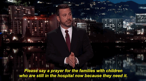 huffingtonpost - Tearful Jimmy Kimmel breaks down revealing...