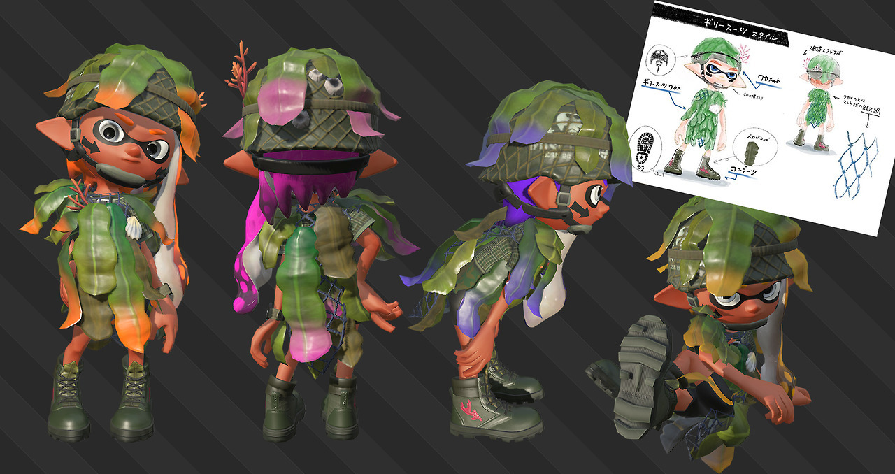 New Ghillie Suit Style Gear Coming On 24th Splatoon