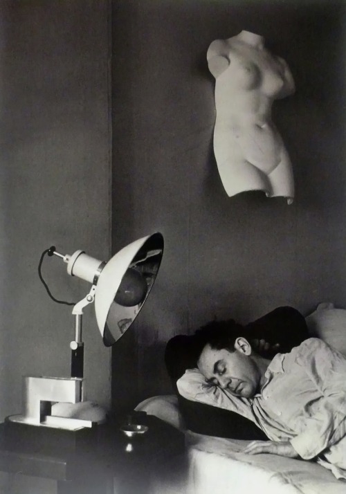 last-picture-show - Man Ray, Self-Portrait ( Asleep), 1930