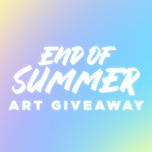 racchoi:End of summer art giveaway! Rules are simple ✿ Must...