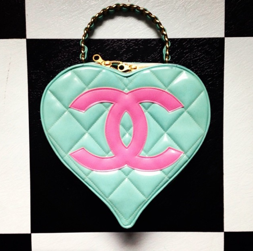 evilrashida - I deserve a heart shaped quilted chanel bag in...