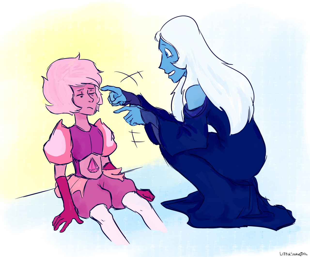 Good morning (Parody of that one scene with Pearl and Steven)