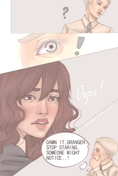 mariyand-r - A redraw of my old dramione comic.