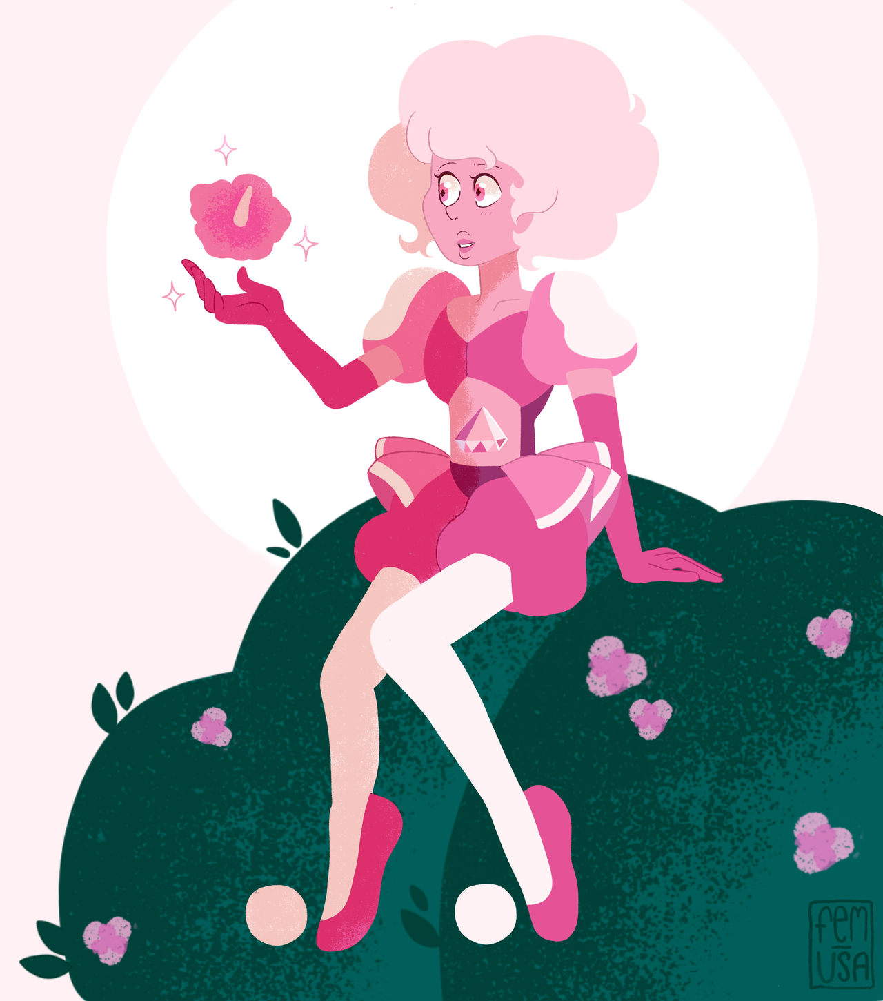 Pink Diamond commission for @permabakedprincess! | commission info