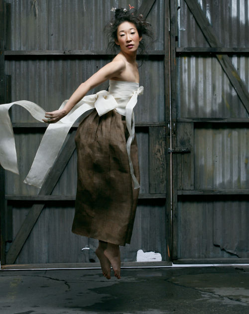 sehrom - Sandra Oh for Nuvo Magazine || Hanboks by Kim...