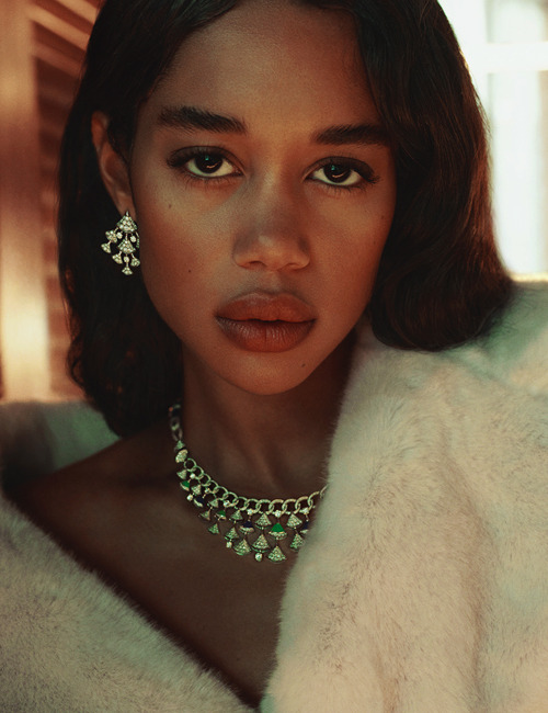 flawlessbeautyqueens - Laura Harrier photographed by Toufic Araman