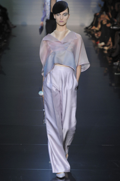 Iris Van Berne @ Giorgrio Armani Haute Couture F/W 2012-13,...