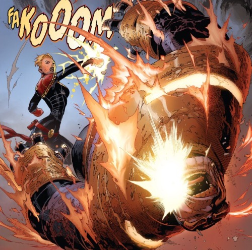 godsperfectidiiot - themightycaptainmarvel - Carol Danvers entering Avengers 4 like@prevariicator...