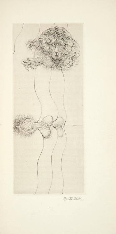 themacabrenbold - Hans BellmerEtching for Julius Caesar by...