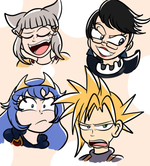 kira-vera:expression practice with some nintendo and third...