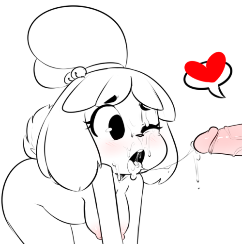hentai-leaf - More Isabelle from Animal Crossing, by various...