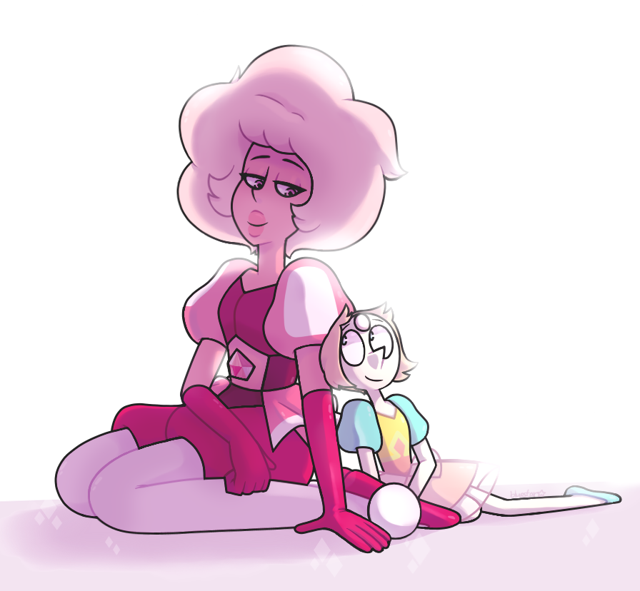 Pink/Rose and Pearl