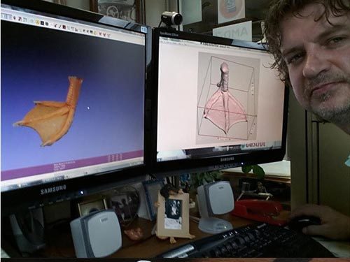 bgnori - 3D printerでアヒルの義足を作った話、か