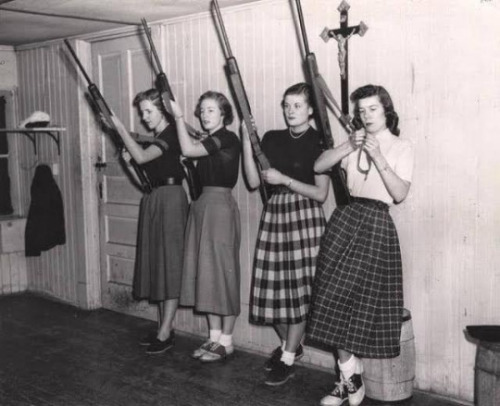 black-sun-tabloid - Catholic Ladies Rifle Club.