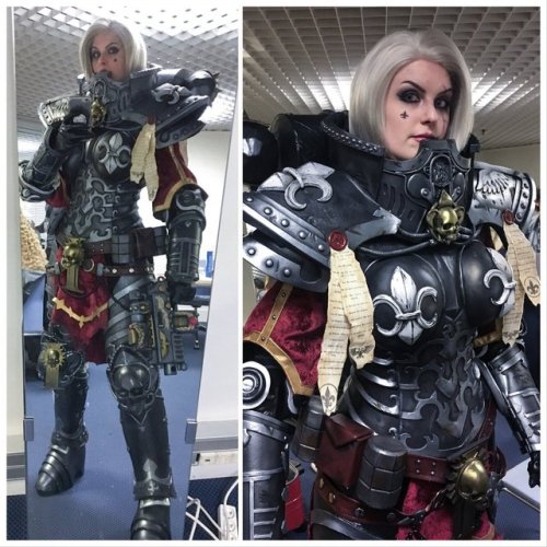 a-40k-author - Sister of Battle by @KinpatsuCosplay.