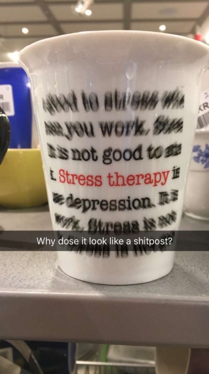 shiftythrifting - Found this awful cup! I was standing...