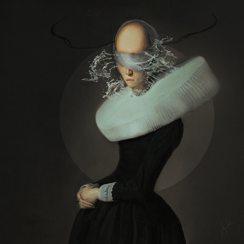 felixinclusis - skullofjoy -  Anja Millen - Portret van Adriana...