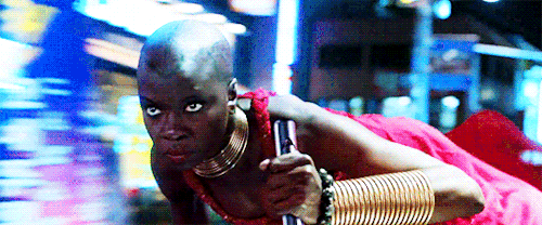 bevioletskies:badass women of the MCU → okoye“For Wakanda?...