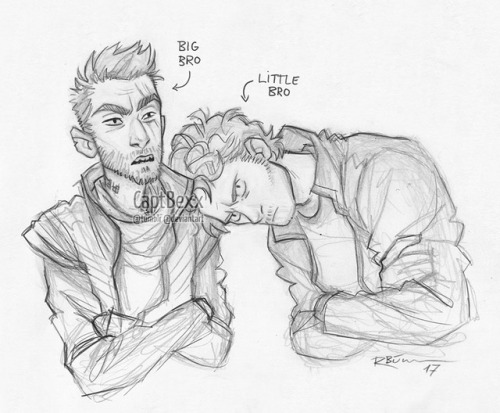 captbexx - Some older sketches of Peter and Kraglin. - DI will...