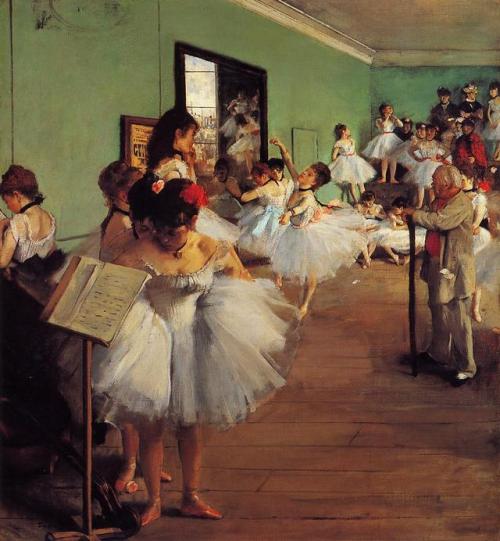 artist-degas:The Dance ClassMedium:...