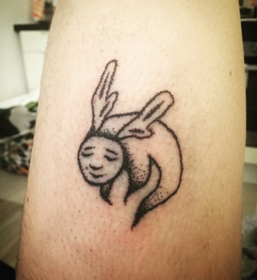 illu-brique:New tattoo, designed and done by me on my happy...