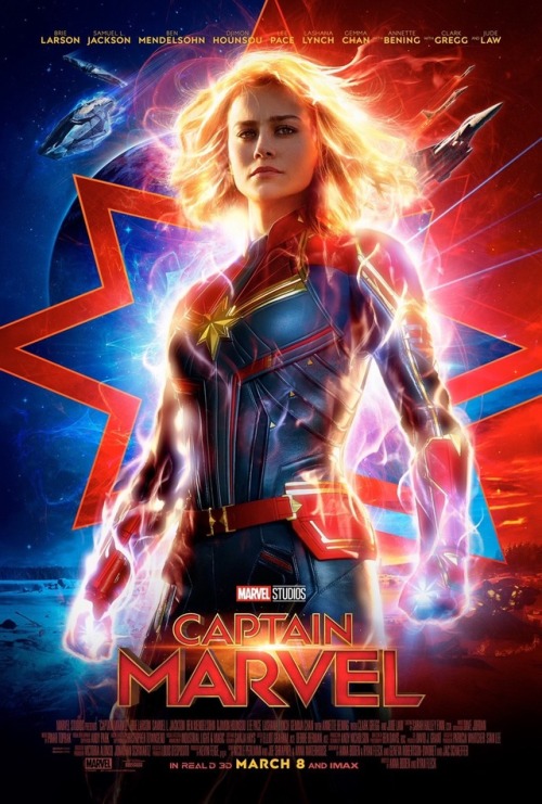 New poster for #CaptainMarvel. New trailer confirmed for...